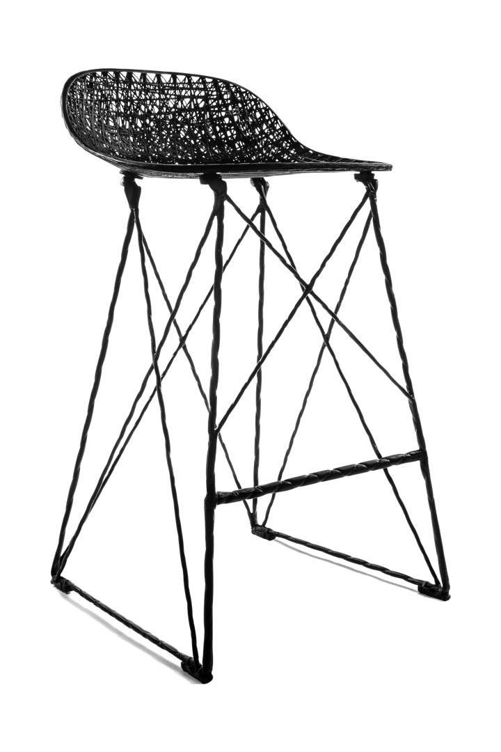Carbon Bar Stool - Moooi - Stools + Benches + Ottomans - Low - HORNE