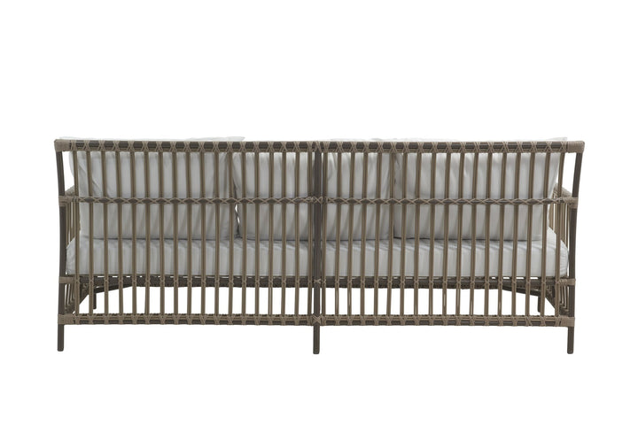 Caroline 3 - Seater Sofa - Exterior - Sika Design - Outdoor Furniture - Natural - Sunbrella Sailcloth Seagull - HORNE
