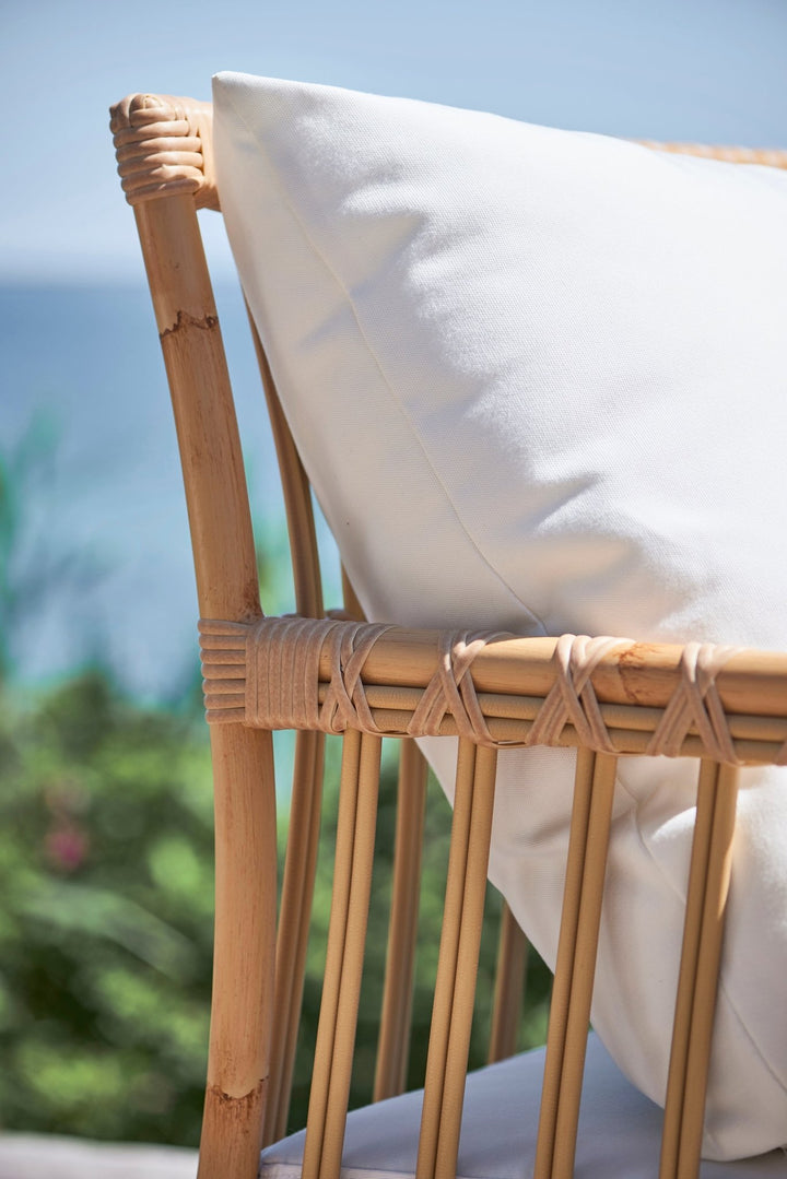 Caroline 3 - Seater Sofa - Exterior - Sika Design - Outdoor Furniture - Natural - Sunbrella Sailcloth Seagull - HORNE