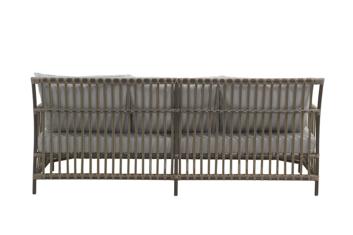 Caroline 3 - Seater Sofa - Exterior - Sika Design - Outdoor Furniture - Natural - Sunbrella Sailcloth Seagull - HORNE