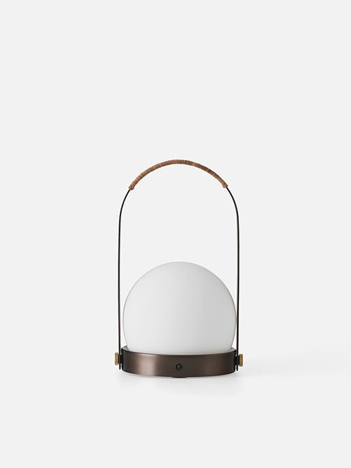 Carrie Portable LED Lamp - Audo Copenhagen - Lighting - Bronzed Brass - HORNE