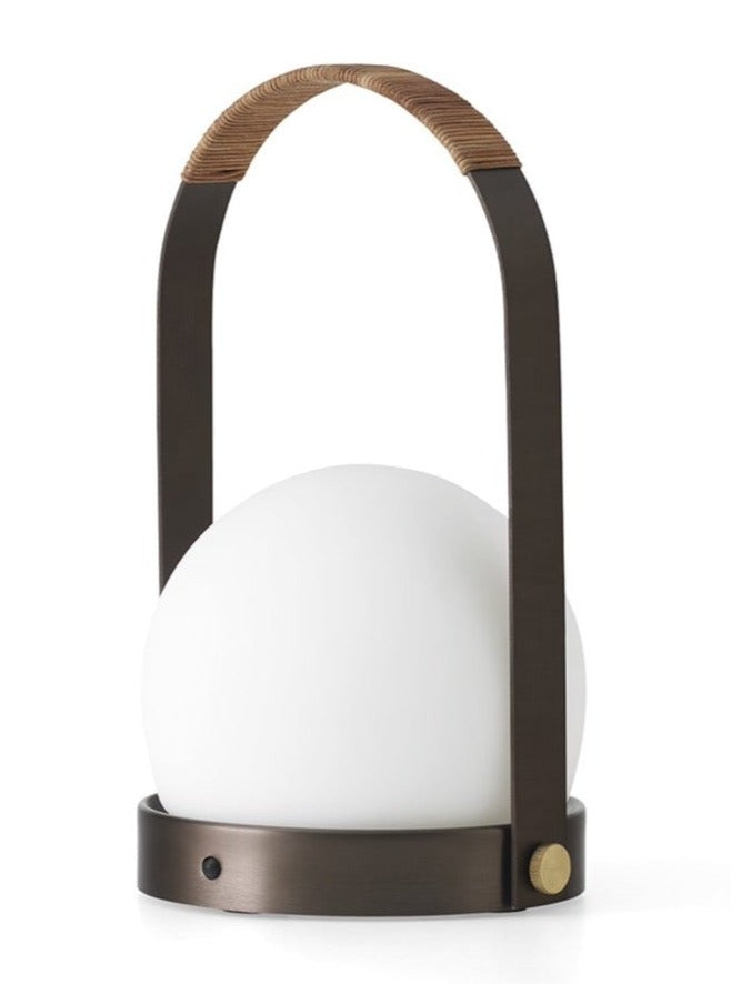Carrie Portable LED Lamp - Audo Copenhagen - Lighting - Bronzed Brass - HORNE