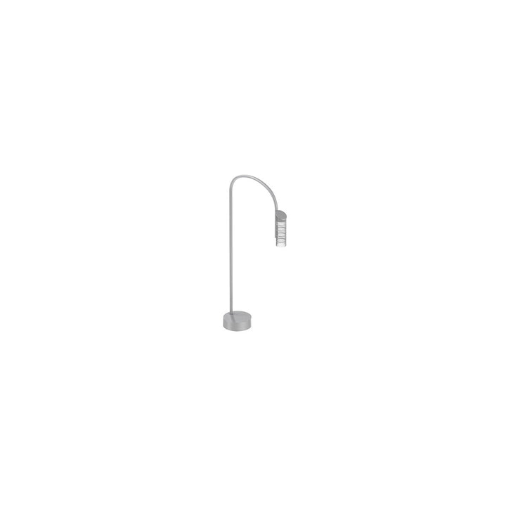 Caule Bollard 1 - Nest Shade Floor Lamp - Flos - Floor Lamps - Grey - 2700K - No Caule Box - HORNE