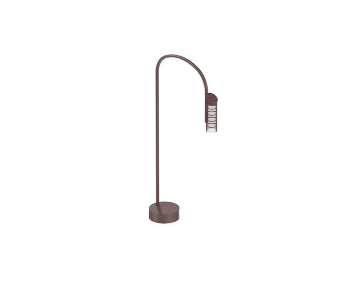 Caule Bollard 1 - Nest Shade Floor Lamp - Flos - Floor Lamps - Deep Brown - 2700K - No Caule Box - HORNE