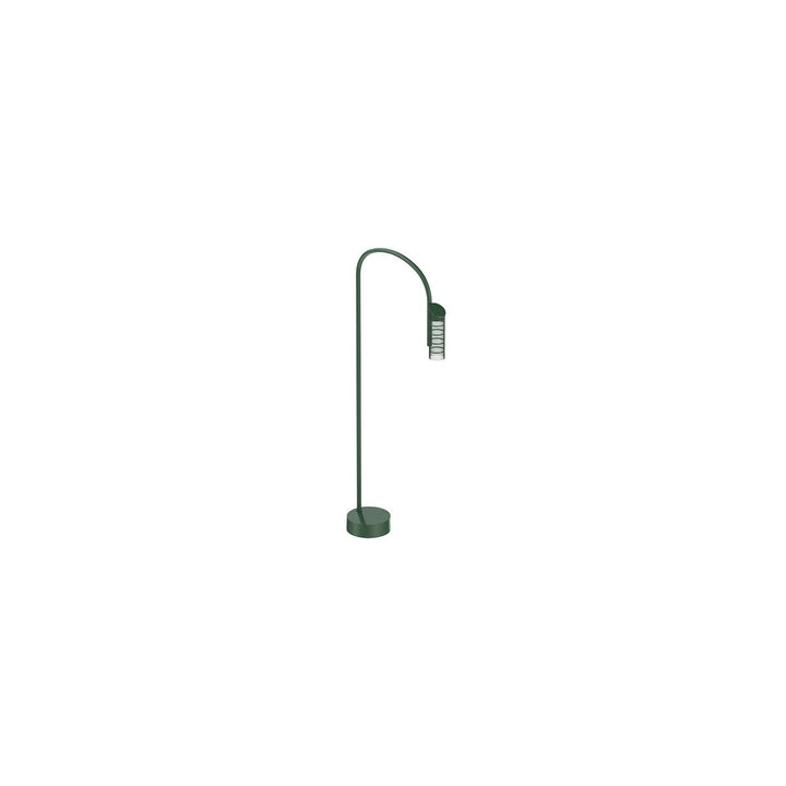 Caule Bollard 2 - Nest Shade Floor Lamp - Flos - Floor Lamps - Forest Green - 2700K - No Caule Box - HORNE
