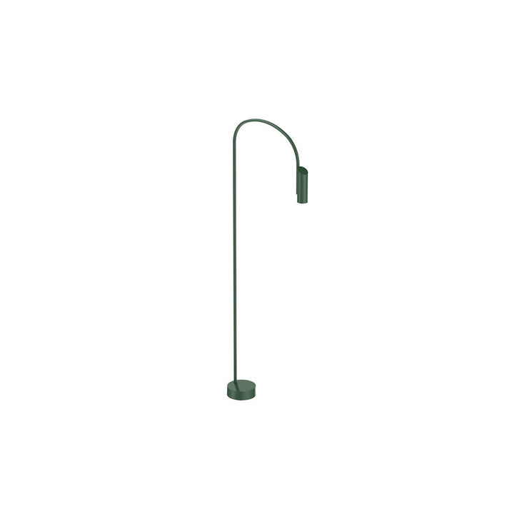 Caule Bollard 3 - Solid Shade Floor Lamp - Flos - Floor Lamps - Forest Green - 2700K - No Caule Box - HORNE