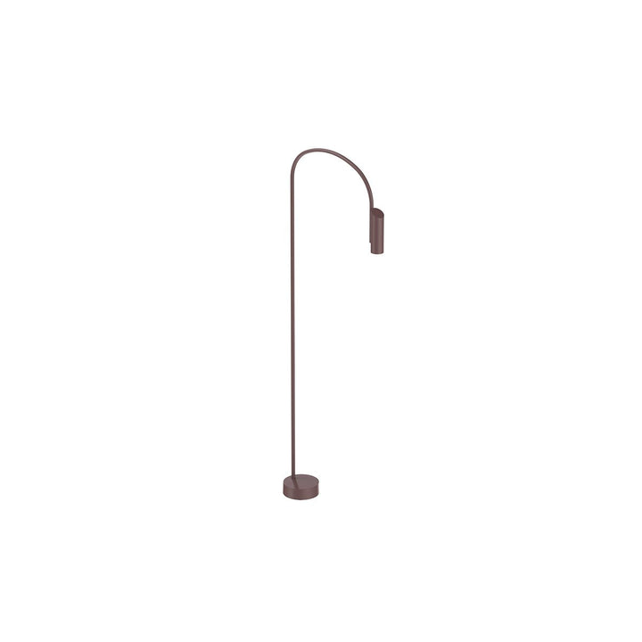 Caule Bollard 3 - Solid Shade Floor Lamp - Flos - Floor Lamps - Deep Brown - 2700K - No Caule Box - HORNE