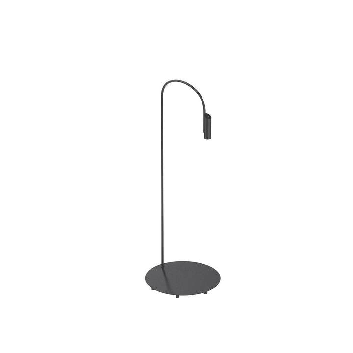 Caule Floor 3 - Solid Shade Floor Lamp - Flos - Floor Lamps - Black - 2700K - HORNE