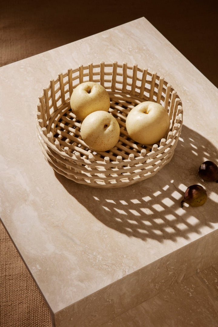 Ceramic Centrepiece - Ferm Living - Serveware - Off - White - HORNE