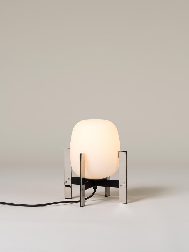 Cesta Metalica Lamp - Santa & Cole - Floor Lamps - Without Leather Handle - HORNE