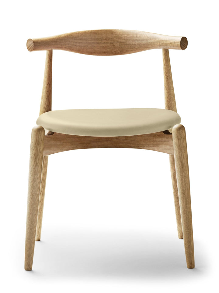 CH20 Elbow Chair - Carl Hansen & Son - Chairs - Soaped Beech - Fabric - Gabriel Mood - 04104 - HORNE