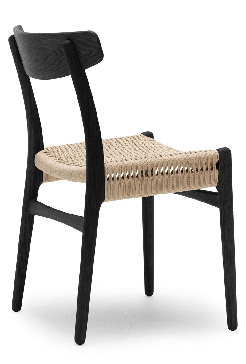 CH23 Dining Chair - Natural Paper Cord - Carl Hansen & Son - Chairs - Soaped Oak - HORNE