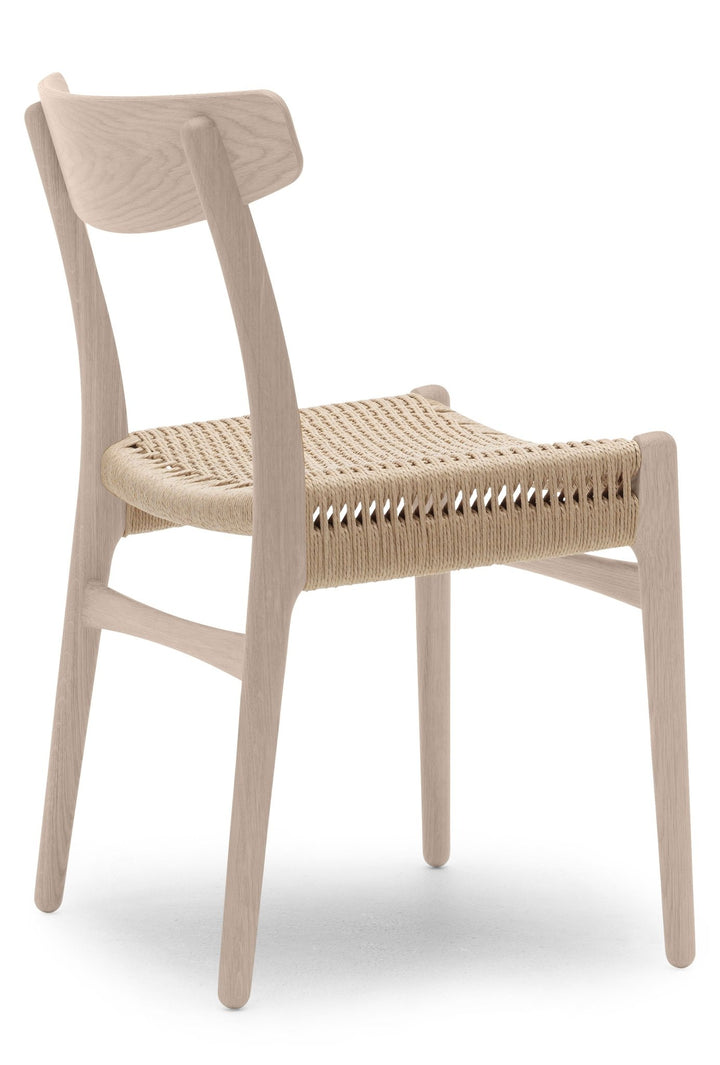 CH23 Dining Chair - Natural Paper Cord - Carl Hansen & Son - Chairs - Oiled Walnut - HORNE