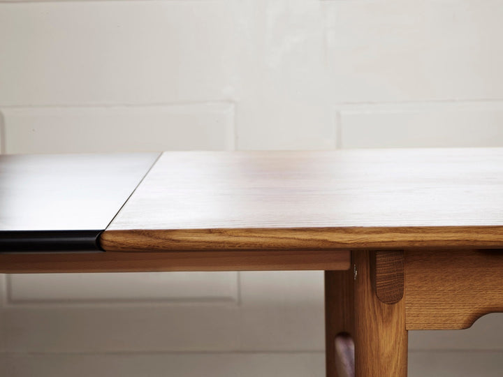 CH327 Dining Table - Carl Hansen & Son - Tables - 97.6" x 37.4" - Soaped Oak - HORNE