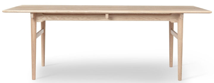 CH327 Dining Table - Carl Hansen & Son - Tables - 97.6" x 37.4" - Soaped Oak - HORNE