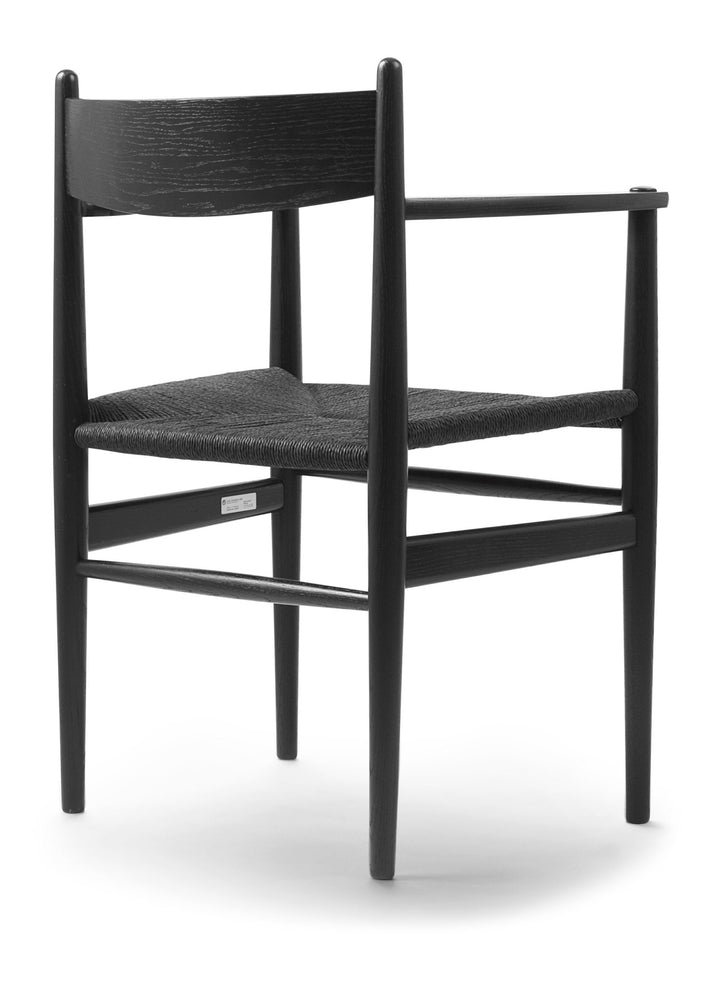 CH37 Dining Chair - Carl Hansen & Son - Chairs - White Oiled Oak/Natural Cord - HORNE
