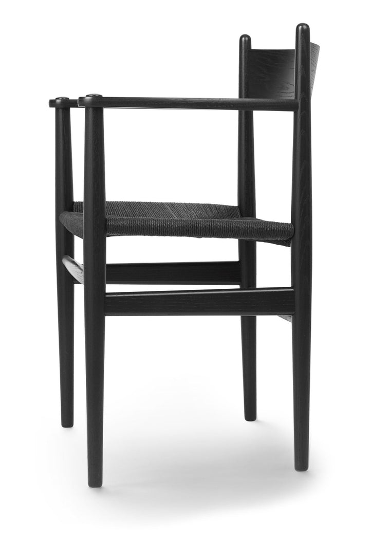 CH37 Dining Chair - Carl Hansen & Son - Chairs - White Oiled Oak/Natural Cord - HORNE