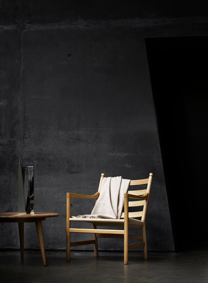 CH44 Lounge Chair - Carl Hansen & Son - Chairs - Black Oak/Natural Cord - HORNE