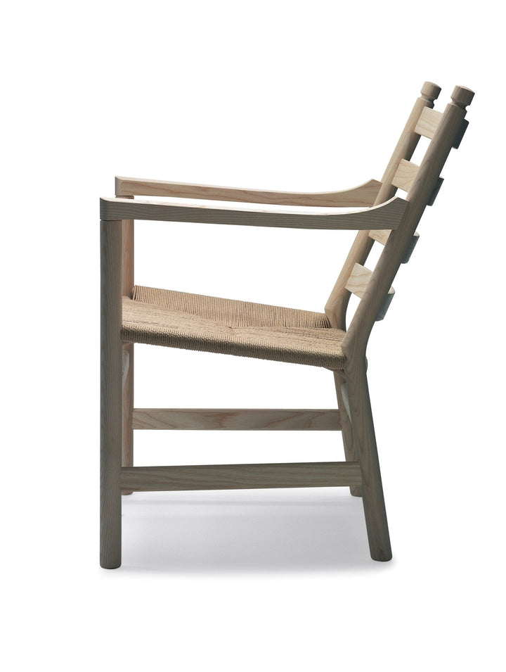 CH44 Lounge Chair - Carl Hansen & Son - Chairs - Black Oak/Natural Cord - HORNE