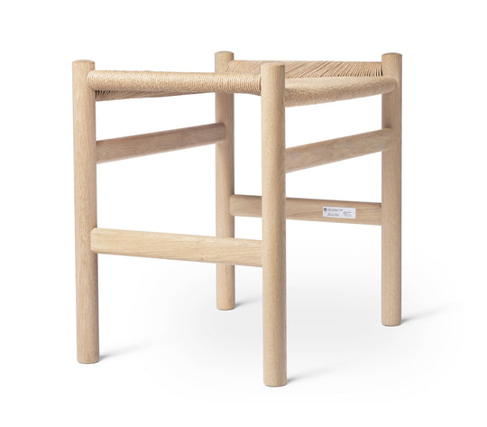 CH53 Foot Stool - Carl Hansen & Son - Stools + Benches + Ottomans - Low - HORNE