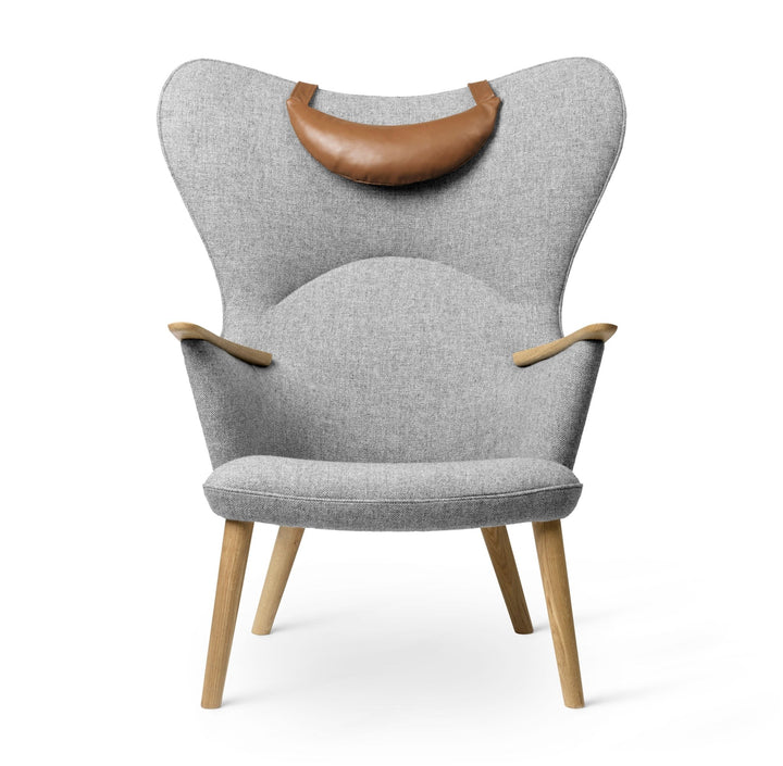 CH78 Mama Bear Lounge Chair - Carl Hansen & Son - Chairs - Grey Hallingdal 130 - HORNE