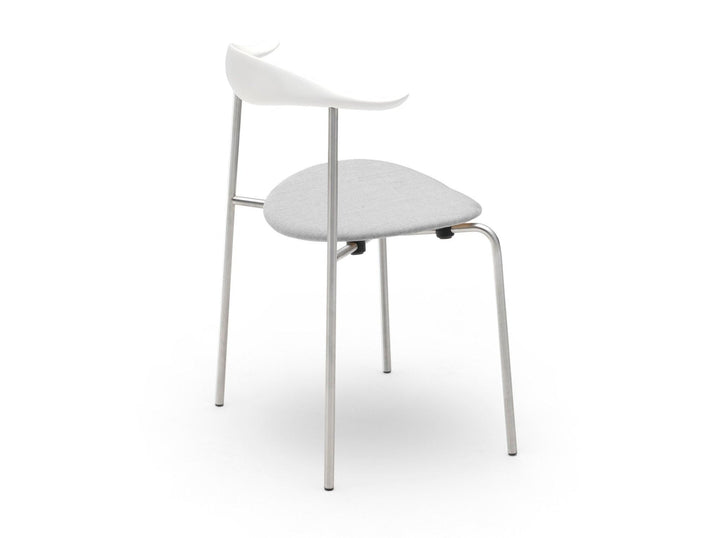 CH88P Dining Chair - Carl Hansen & Son - Chairs - White Beech/Canvas 2124/Stainless - HORNE