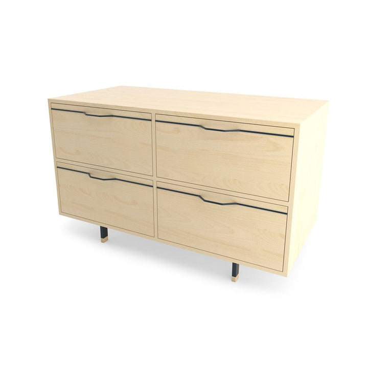 Chapman Small Storage Dresser Cabinet - Maple - Tronk - Dressers - Navy - HORNE