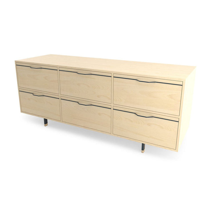 Chapman Storage Dresser Credenza - Maple - Tronk - Dressers - Navy - HORNE