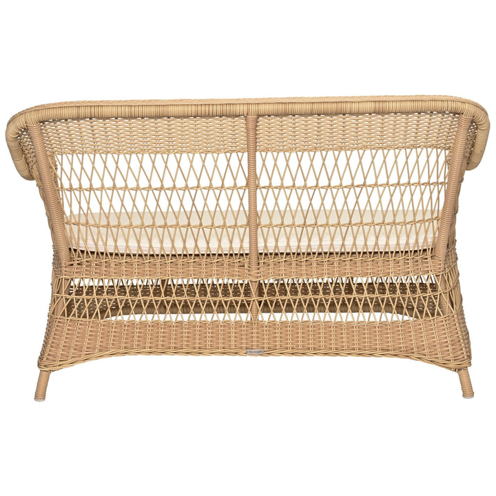 Charlot 2 - Seater Sofa - Exterior - Sika Design - Outdoor Furniture - Natural - Tempotest Canvas White - HORNE