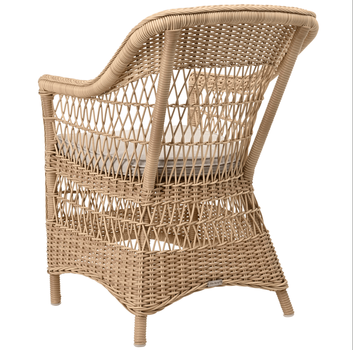 Charlot Chair - Exterior - Sika Design - Outdoor Furniture - Natural - Snow White 100% Polyester - HORNE
