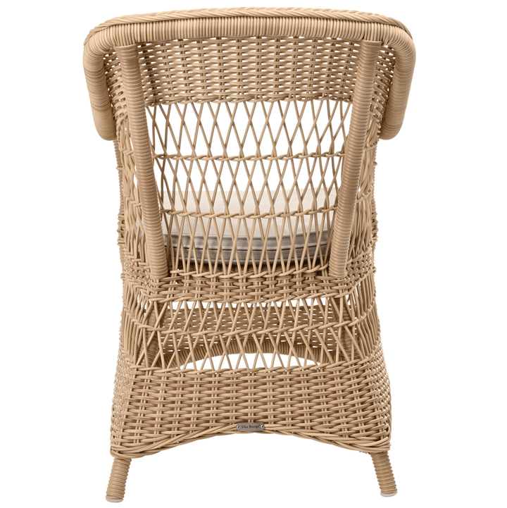 Charlot Chair - Exterior - Sika Design - Outdoor Furniture - Natural - Snow White 100% Polyester - HORNE