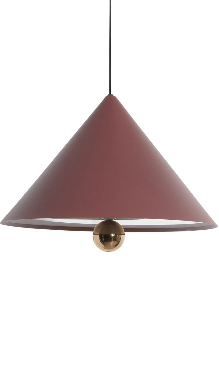 Cherry Pendant Lamp - Petite Friture - Pendants - L - Brown Red - HORNE