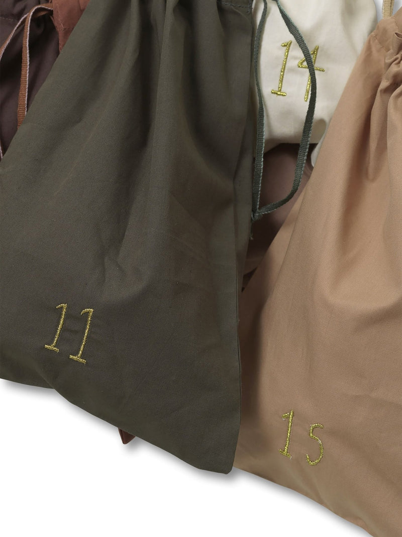 Christmas Countdown - 24 Bags - Ferm Living - Art + Objects - Multi - HORNE