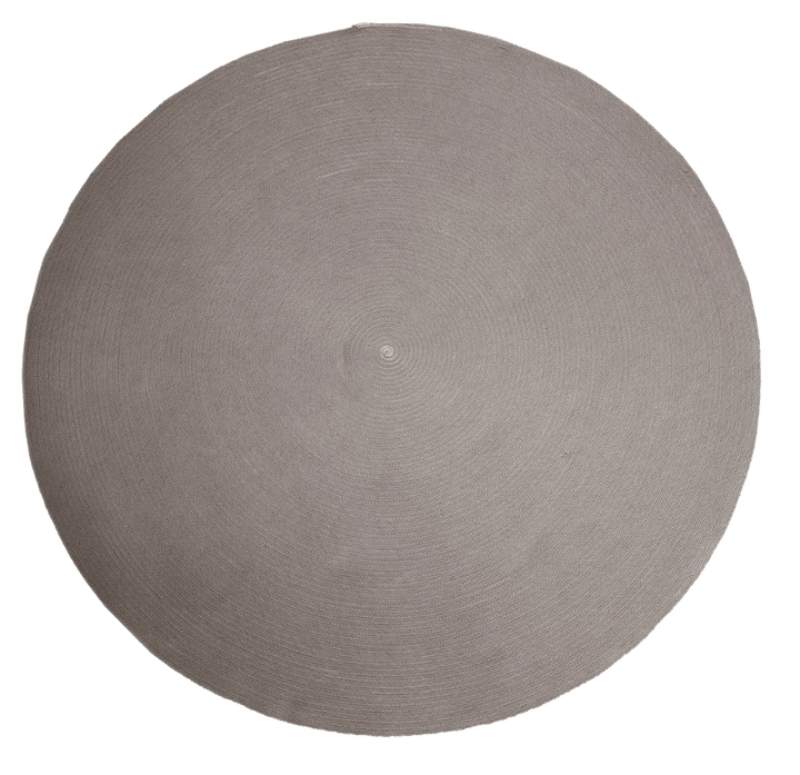Circle Outdoor Carpet - Cane Line - Outdoor Furniture - Large - Taupe - HORNE