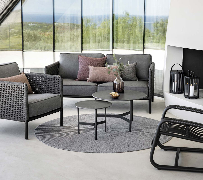 Circle Outdoor Carpet - Cane Line - Outdoor Furniture - Large - Dark Green - HORNE