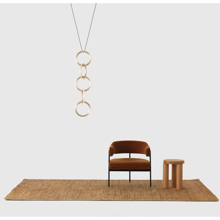 Circus 500 Pendant - Resident - Pendants - 2 Rings - Matt Black - HORNE