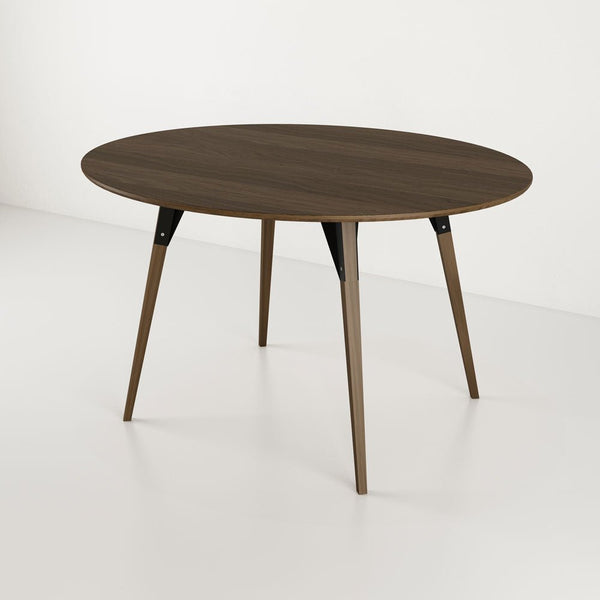 Clarke Large Oval Dining Table - Walnut - Tronk - Tables + Desks - Black - HORNE