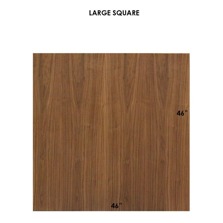 Clarke Large Square Coffee Table - Walnut - Tronk - Tables + Desks - White - HORNE
