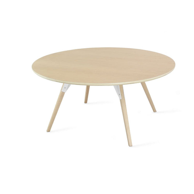 Clarke Small Circle Coffee Table - Maple - Tronk - Tables + Desks - Black - HORNE