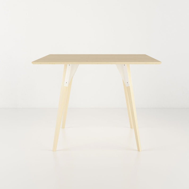 Clarke Small Square Dining Table - Maple - Tronk - Tables + Desks - Black - HORNE