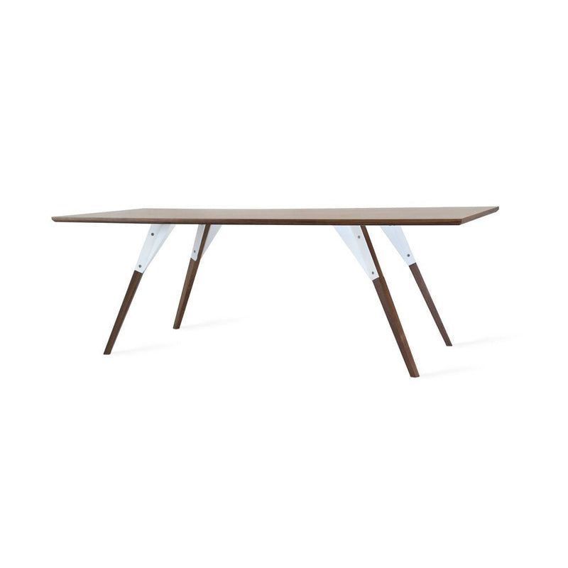 Clarke Thin Rectangle Coffee Table - Walnut - Tronk - Tables + Desks - Black - HORNE