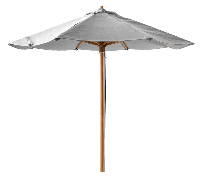 Classic Parasol With Pulley System - Cane Line - Outdoor Furniture - Medium - HORNE