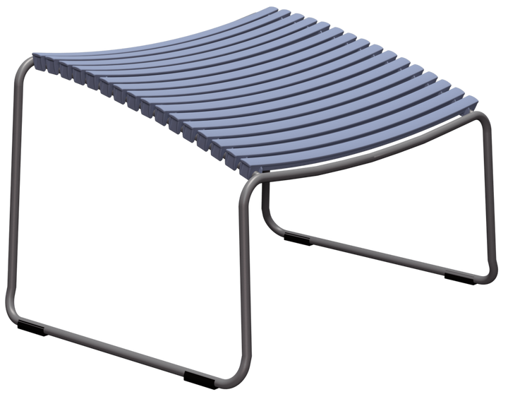 CLICK Outdoor Footrest - HOUE - Outdoor Furniture - Pigeon Blue - HORNE