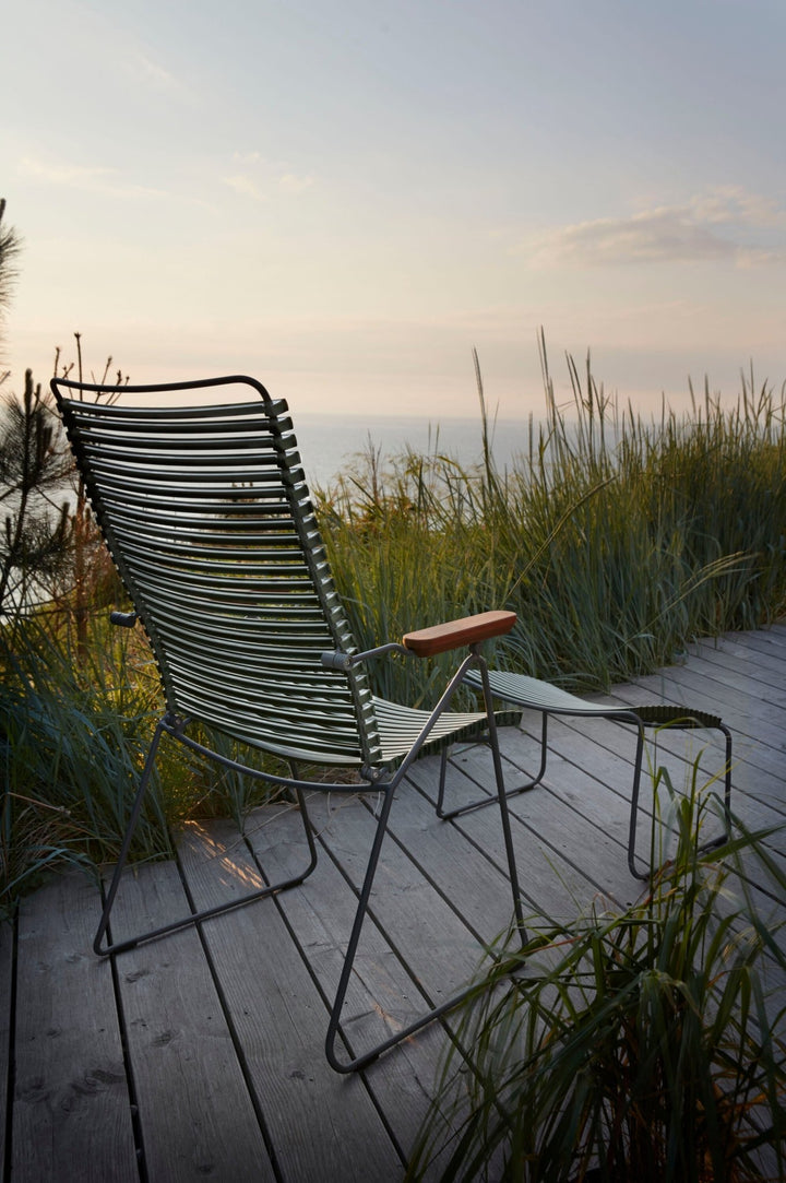 CLICK Outdoor Footrest - HOUE - Outdoor Furniture - Dark Blue - HORNE