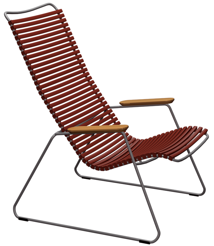 CLICK Outdoor Lounge Chair - HOUE - Outdoor Furniture - Paprika - HORNE