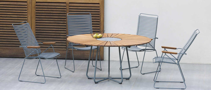CLICK Outdoor Position Chair - HOUE - Outdoor Furniture - Dark Blue - HORNE