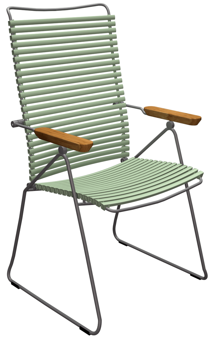 CLICK Outdoor Position Chair - HOUE - Outdoor Furniture - Dusty Green - HORNE