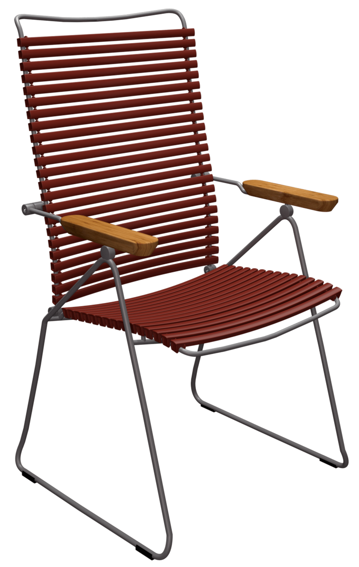 CLICK Outdoor Position Chair - HOUE - Outdoor Furniture - Paprika - HORNE