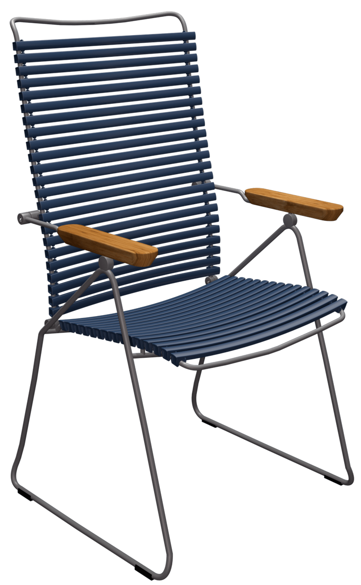 CLICK Outdoor Position Chair - HOUE - Outdoor Furniture - Dark Blue - HORNE