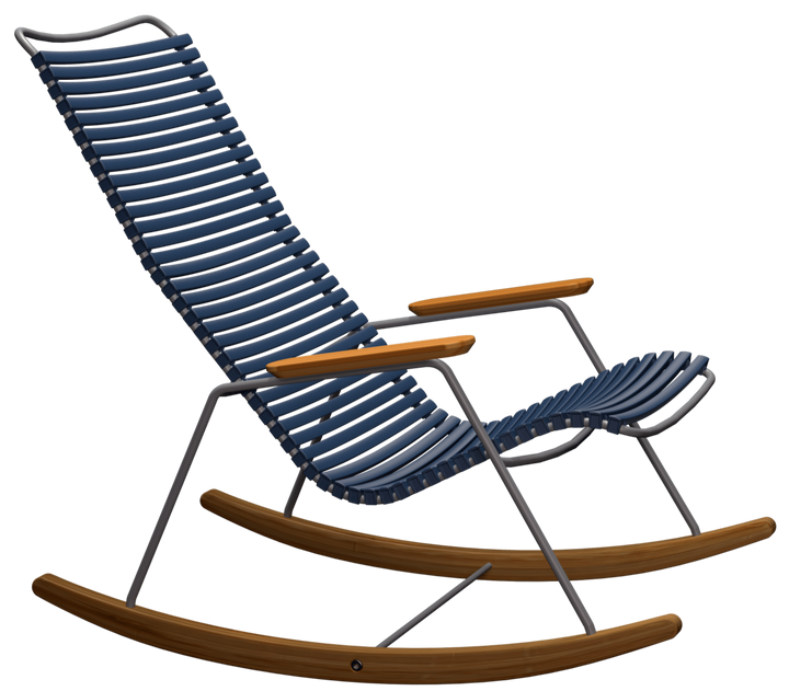 CLICK Outdoor Rocking Chair - HOUE - Outdoor Furniture - Dark Blue - HORNE